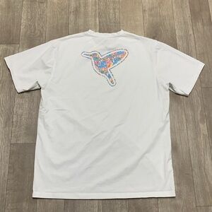 Mens Birddogs Paisley Hummingbird Short Sleeve‎ Crewneck T-Shirt